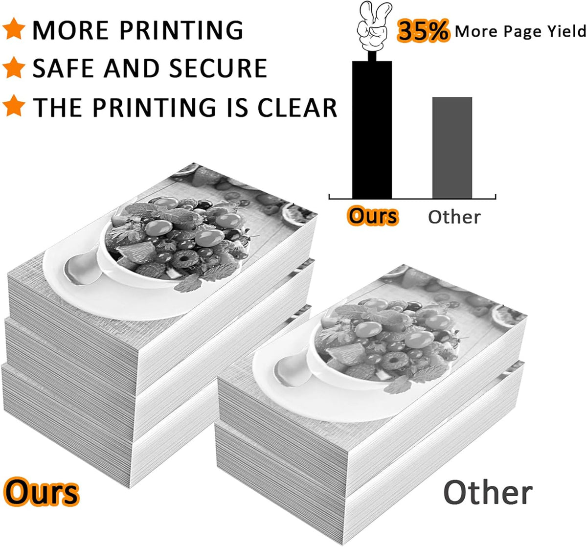 3 Pack Black Toner Cartridge G1792