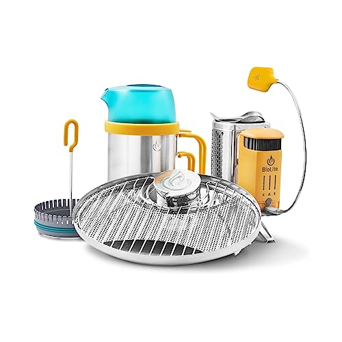 Wood Burning Camp Stove with USB Charging E9177