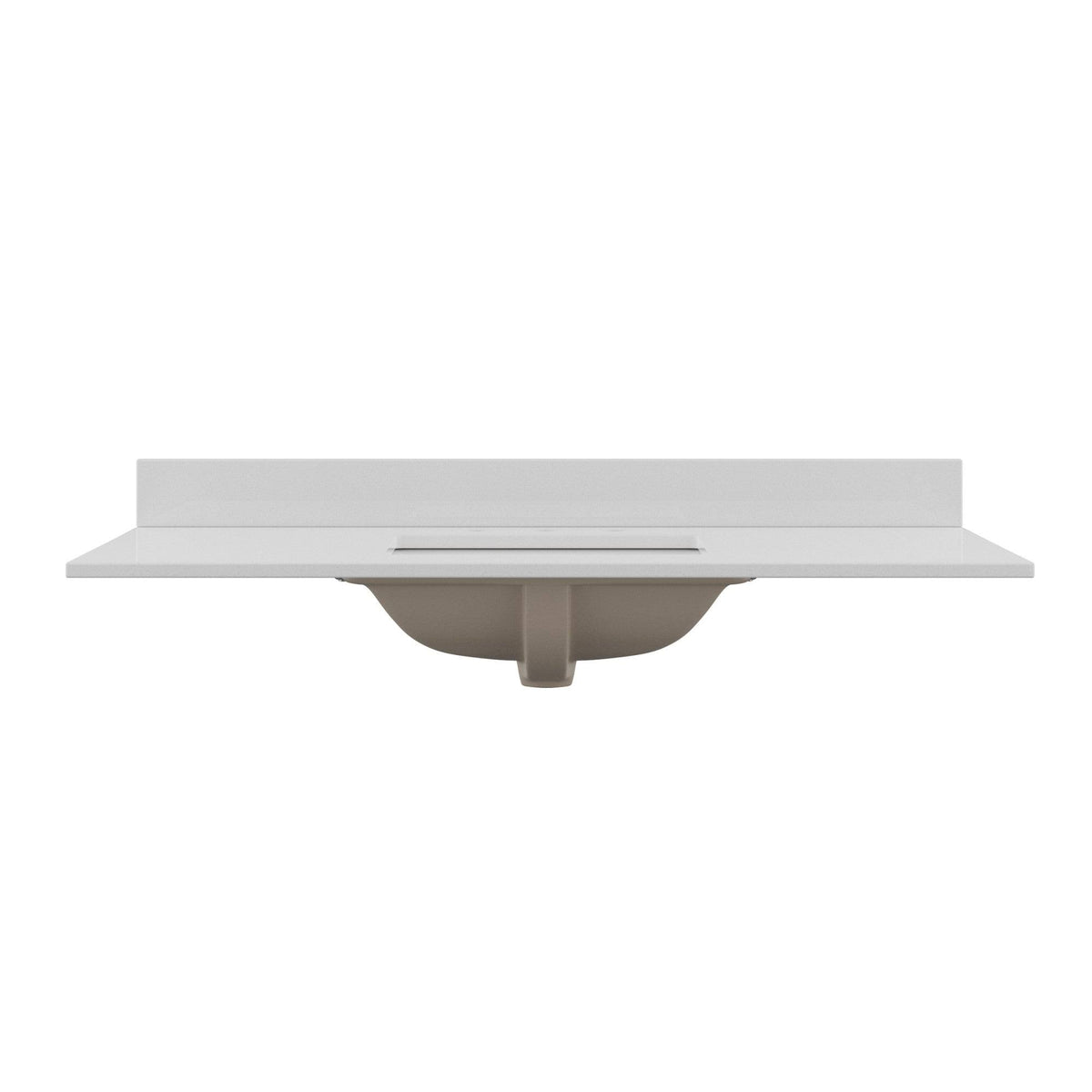 48x22 Quartz Vanity Top with Backsplash N2144