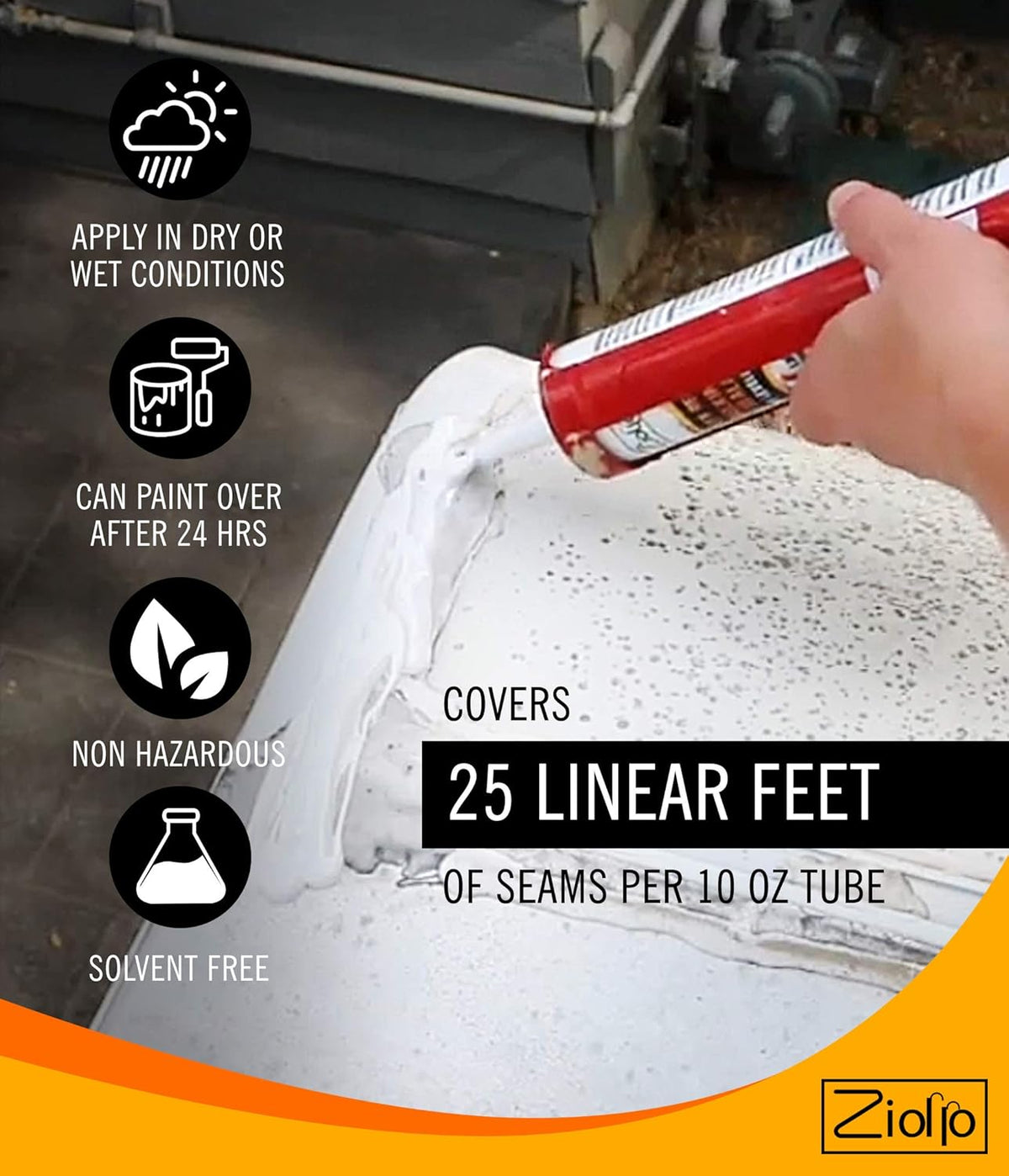 RV Flex Repair Tape Kit with Butyl Sealant Y755