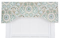 Latte Lined Arched Valance, 50 by 17-Inch B7253