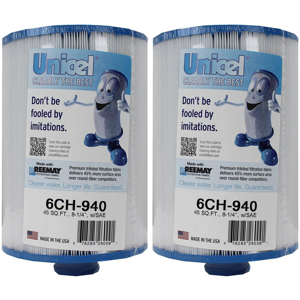 Hot Tub and Spa Filter Replacement Cartridge 2 Pack L75759