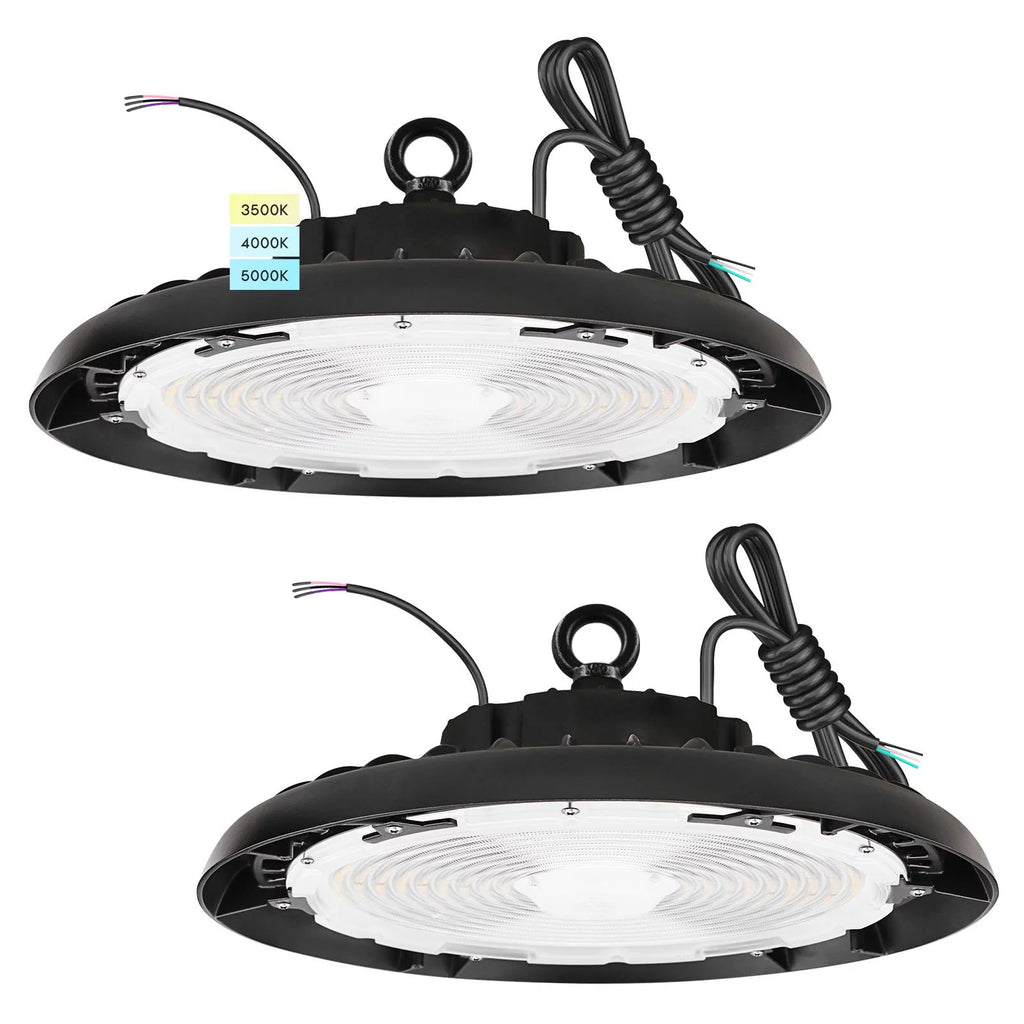 200/220/240W UFO High Bay LED Shop Lights 2-Pack C935117