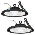 200/220/240W UFO High Bay LED Shop Lights 2-Pack C935117