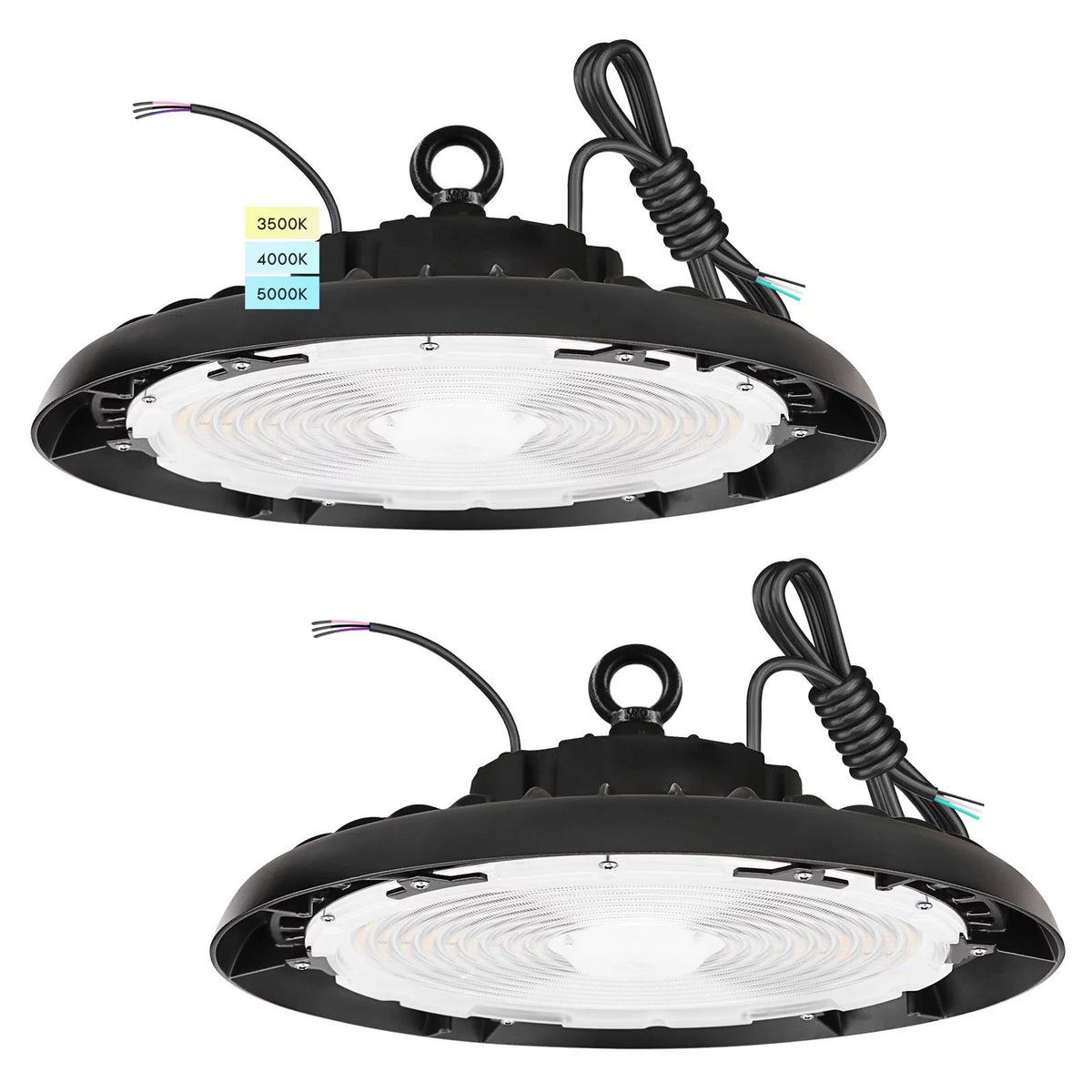 200/220/240W UFO High Bay LED Shop Lights 2-Pack C935117