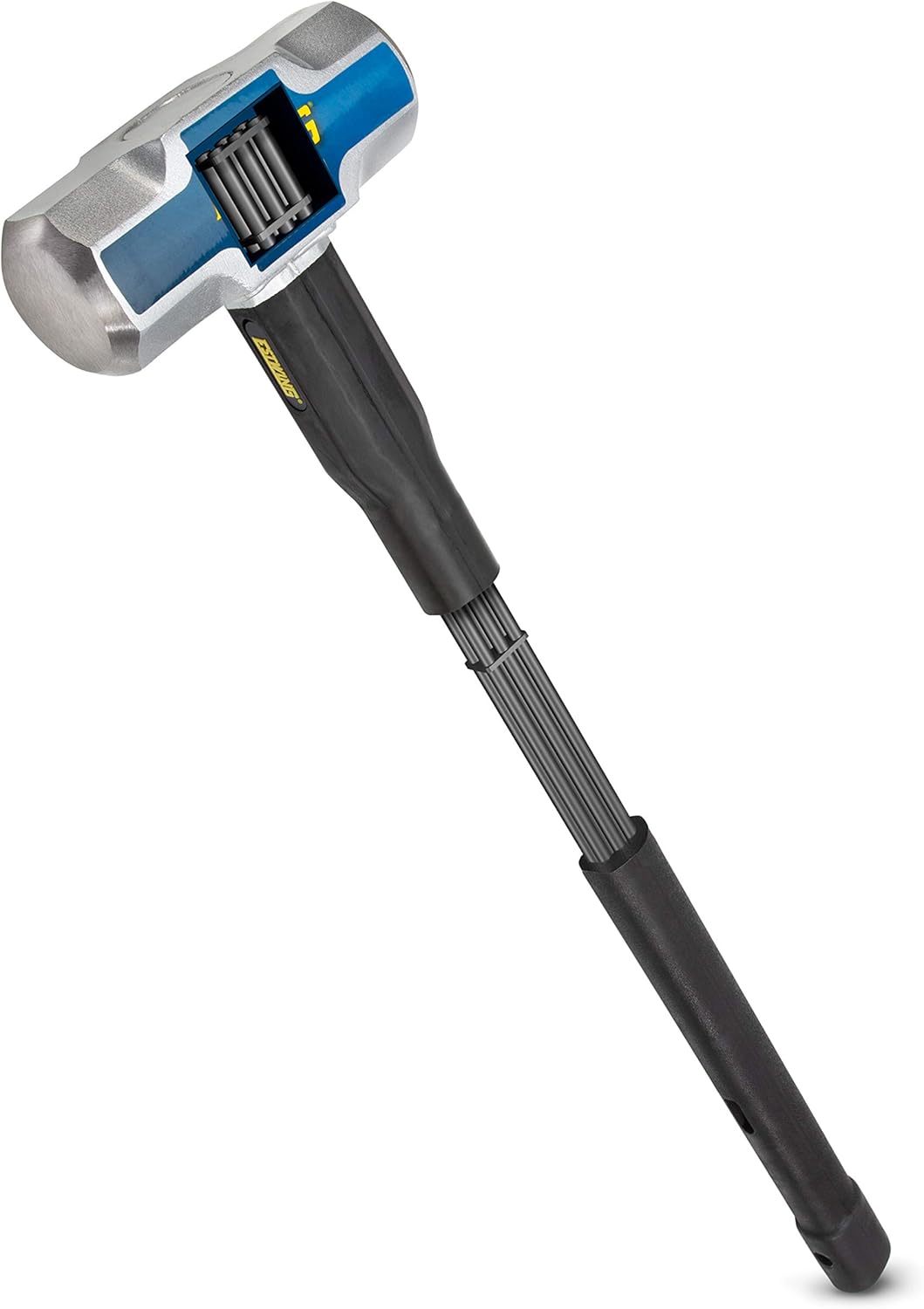6-Pound Soft Face Sledge Hammer with Vulcanized Rubber Overlay W238
