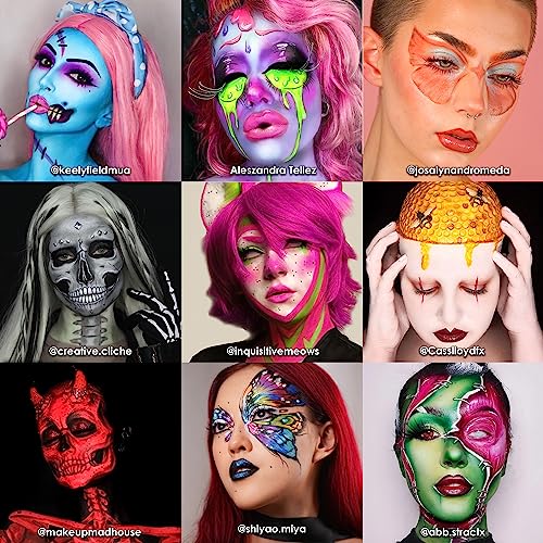 30 Color Magnetic Refillable Body Paint & Face Paint Palette Q437