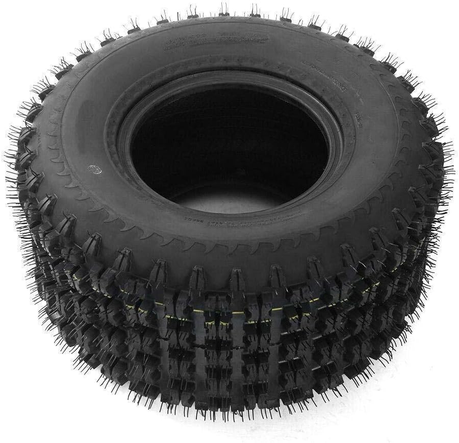 Set of 2 20x10-10 Turf Tires Lawn Mower Garden 4PR Tubeless Tires B530858
