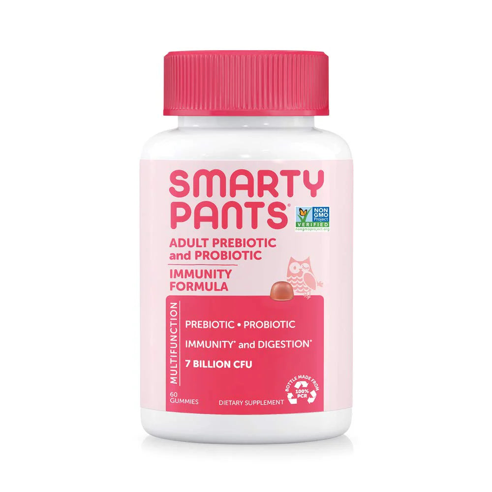 Probiotic Immunity Gummies, Gluten Free, Vegan, Strawberry Crme Flavor, 60 Count G5811
