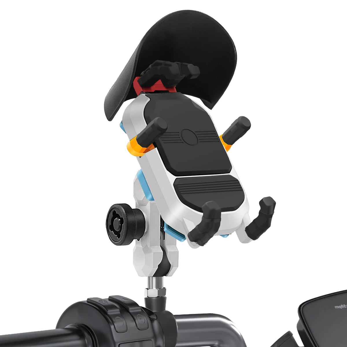 Motorcycle Phone Mount Holder Waterproof 360° Rotation M8 Screw Mount N6894