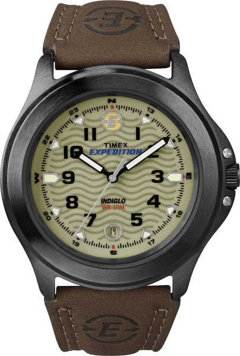 Brown Strap Expedition Watch S6465