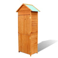 Garden Storage Cabinet Brown D2620