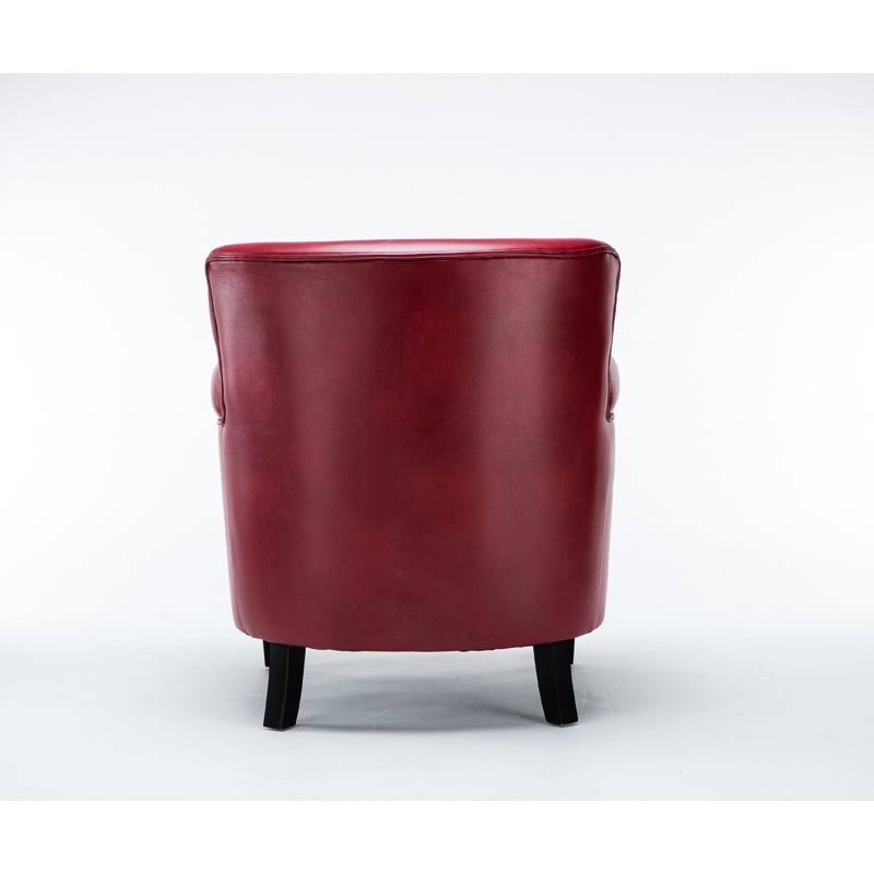 Red Club Chair F43005