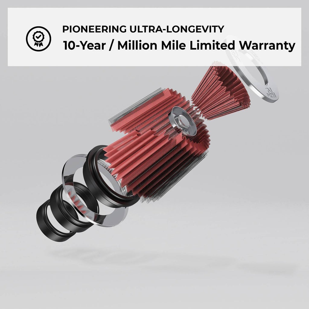 Red Universal Air Filter I695