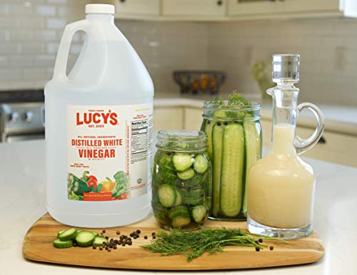 Natural Distilled White Vinegar, 1 Gallon (128 oz) - 5% Acidity G121