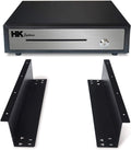 Heavy Duty Black Push Open Cash Drawer with Metal Bracket Q23325