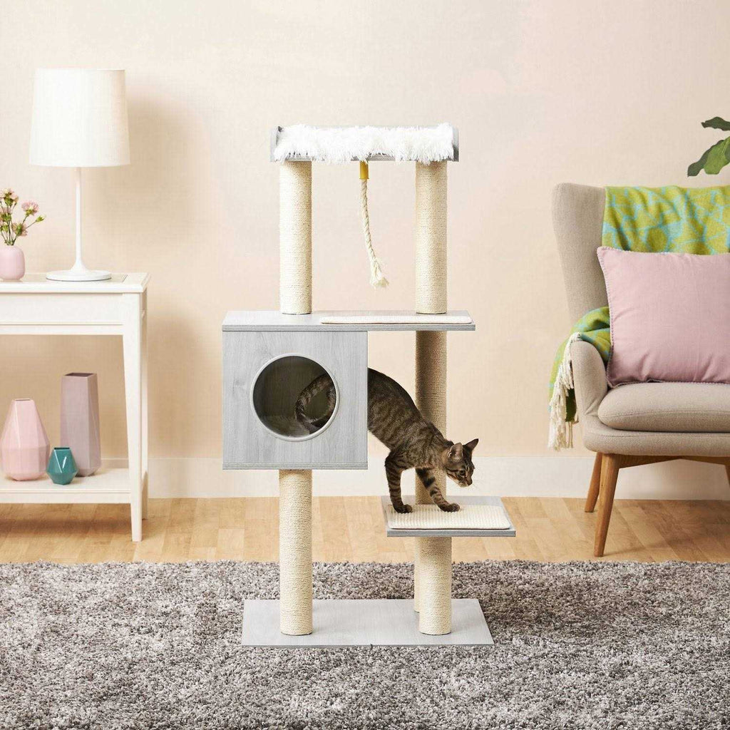 47.5-In Modern Cat Tree Condo H2262