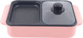 2 in 1 Electric BBQ Grill Pan Hot Pot I8838
