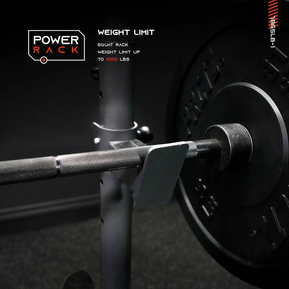 Two-Piece Olympic Weight Bench with Squat Rack B7851