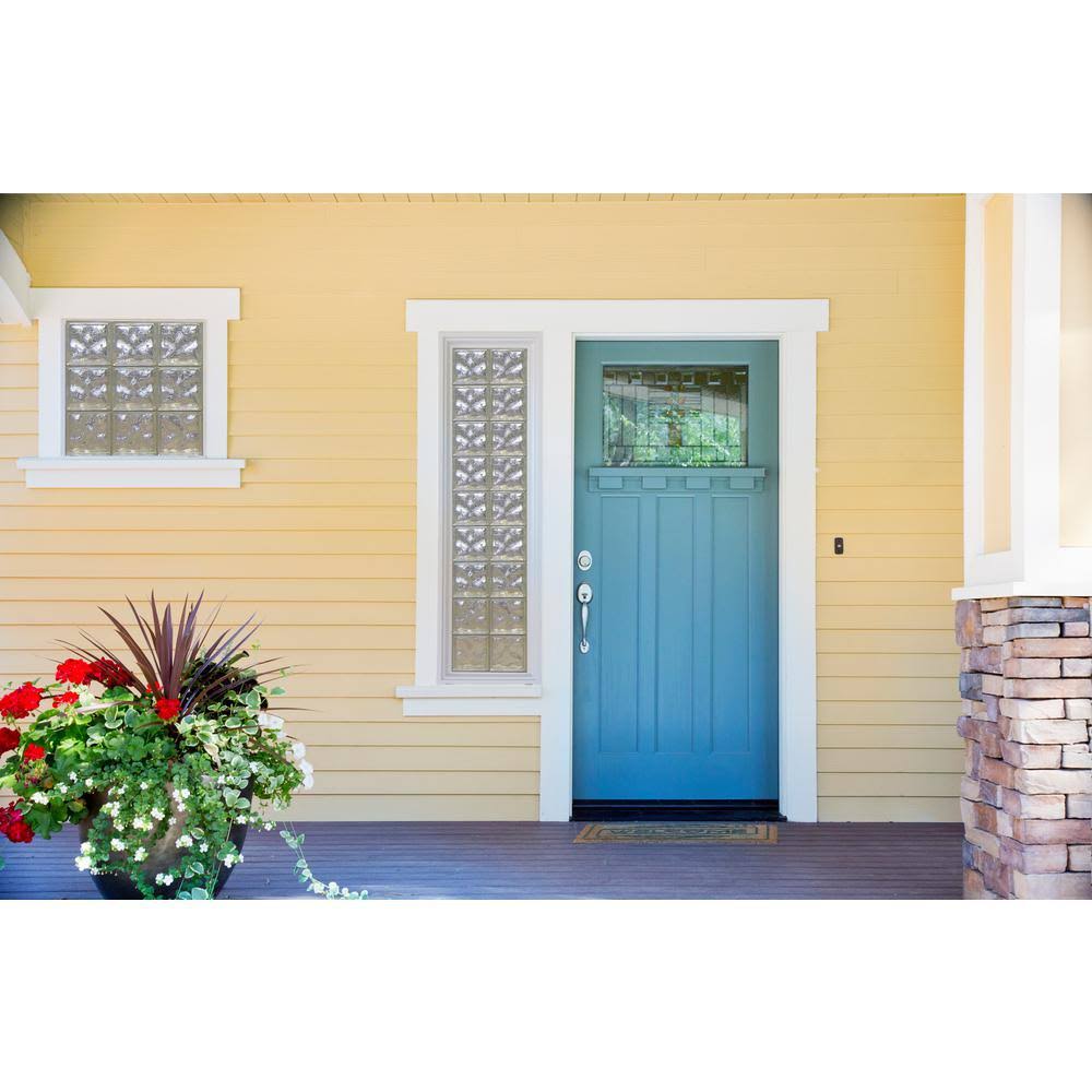 7.75 in. x 7.75 in. x 3.12 in. Wave Pattern Glass Block (10-Pack) C718825