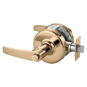 Cylindrical Lock Bright Bronze Clear Coated N13997