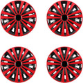 14inch Red Car Hub Caps W6346