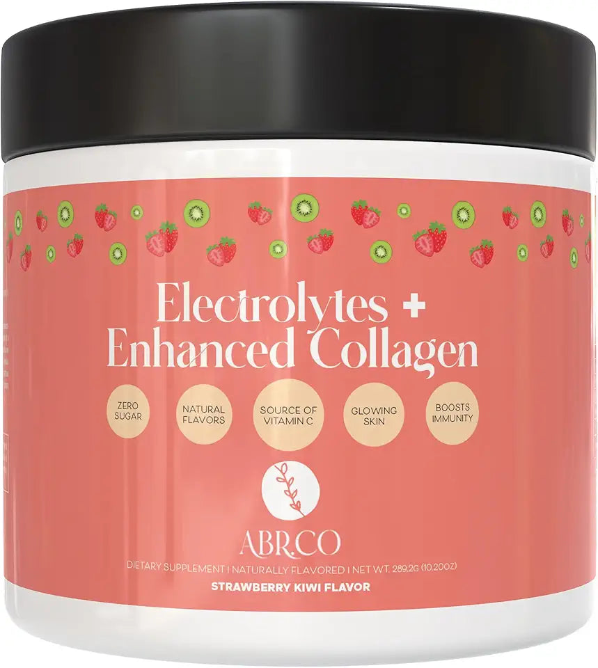 Zero Sugar Electrolytes Enhanced Collagen Powder with Vitamin C 30 Servings Y177979