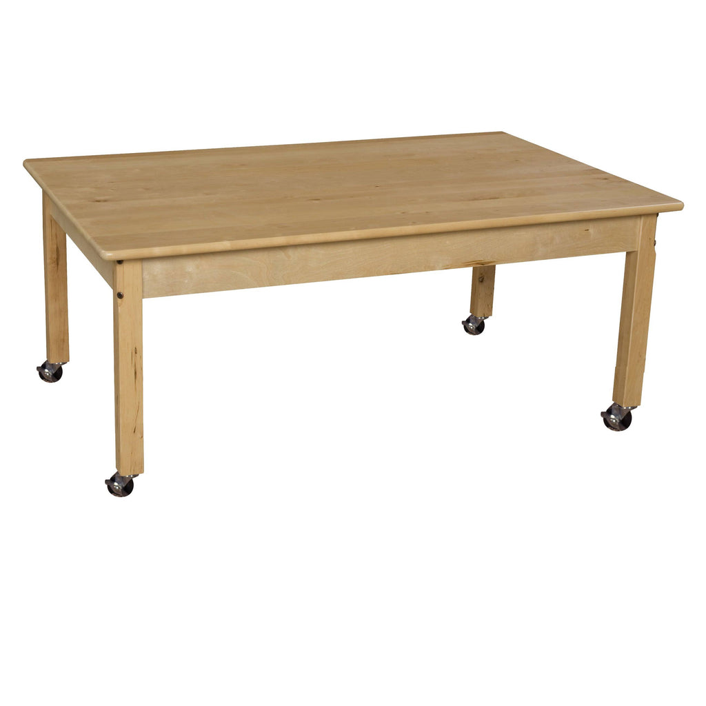 Rectangle Hardwood Table with Legs O8709