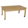 Rectangle Hardwood Table with Legs O8709