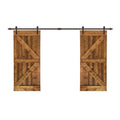Walnut Barn Door with Hardware Kit R95796
