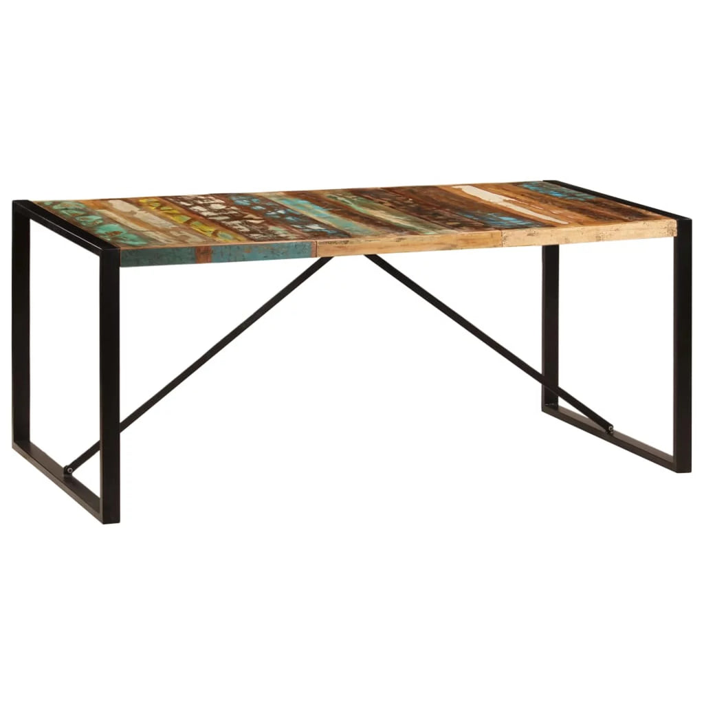 Solid Reclaimed Wood Dining Table I769