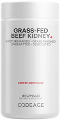 Grass Fed Beef Kidney Supplement 180 Capsules H696
