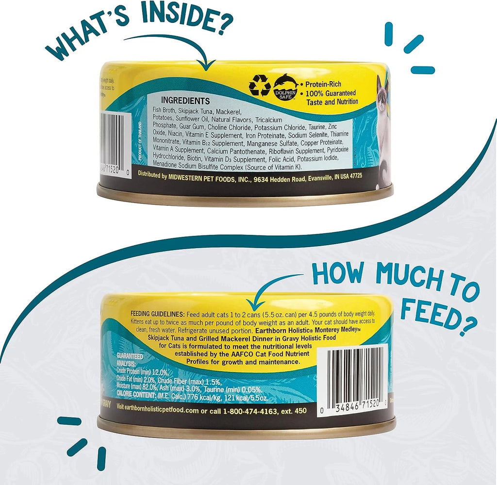 Grain-Free Moist Cat Food 5.5 oz. 24-Pack Box F66945