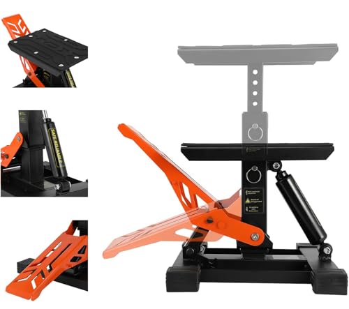 Motorcycle Lift Stand 1000Lbs Hydraulic Adjustable Height V88580