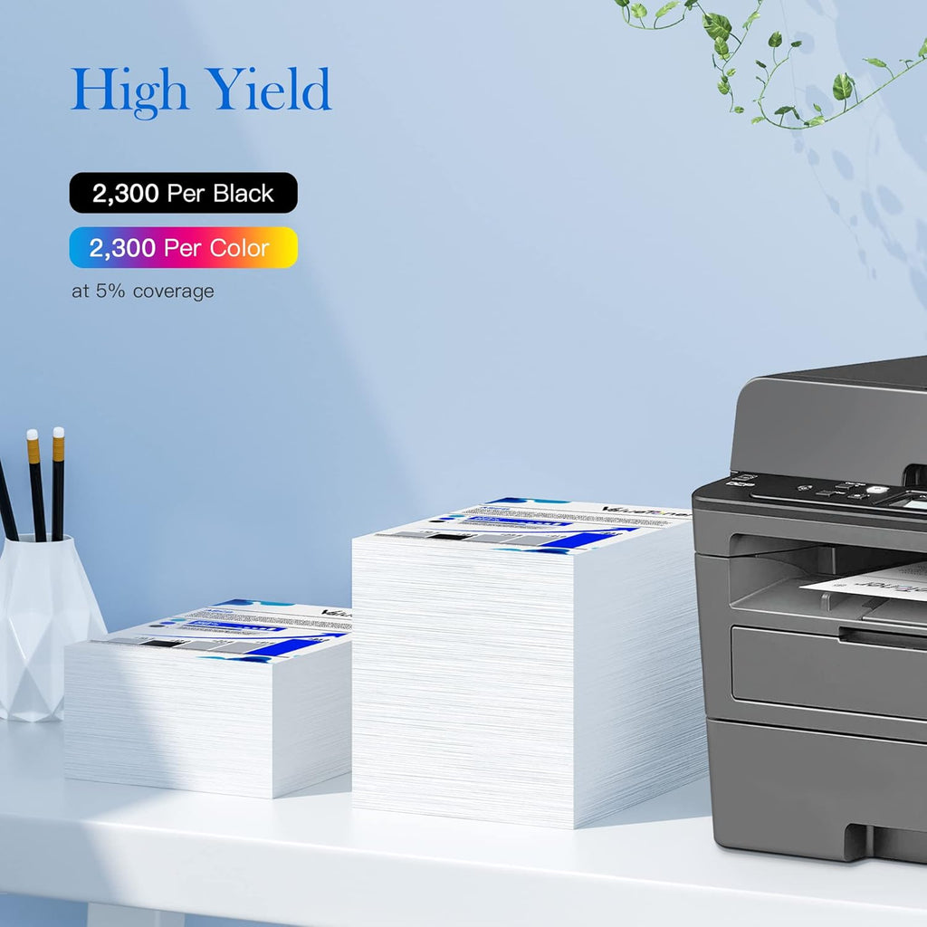 Compatible Toner Cartridges 1BK+1C+1M+1Y U545628