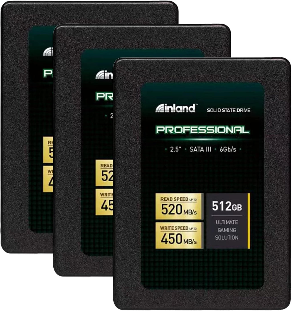 512GB SATA III 2.5" 7mm Internal Solid State Drive Pack of 2 V321247