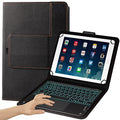 9" to 11" Tablet Keyboard Case with Touchpad Black O97683