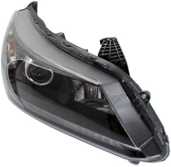 Honda Accord Headlight 2013 2014 2015 Driver Side Halogen Bulbs Included Sedan H6742