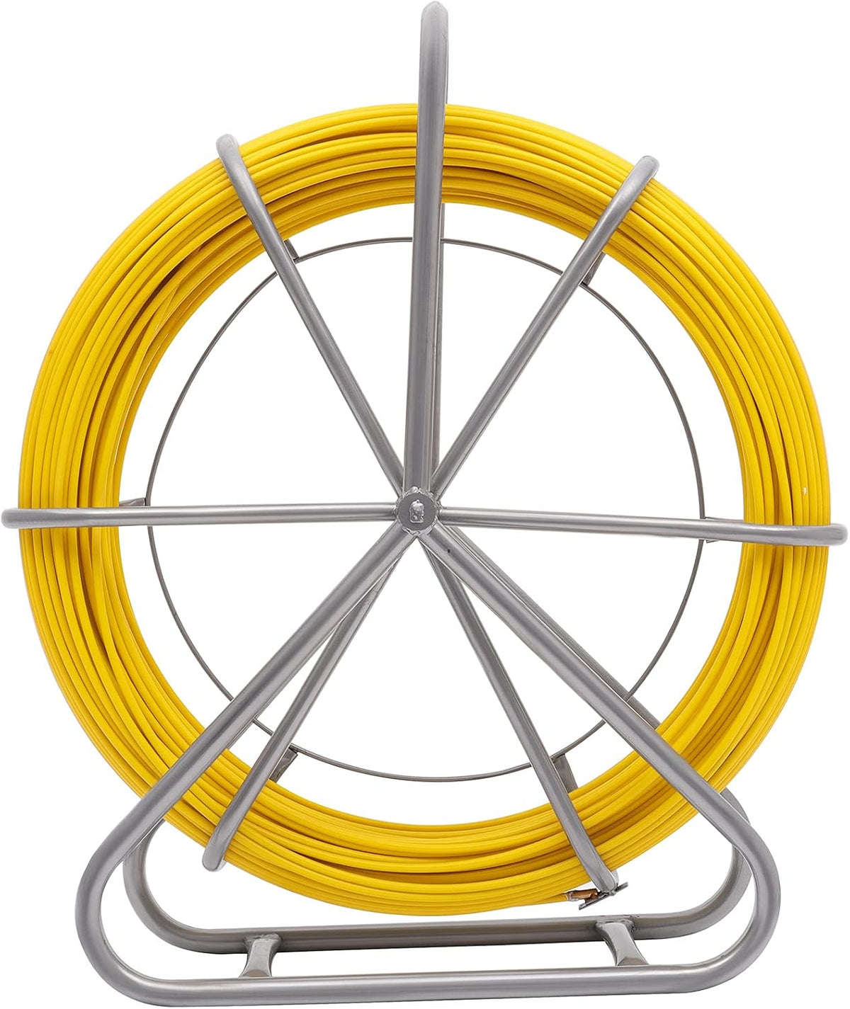 425FT Fiberglass Fish Tape with Wheel Stand H3181