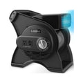 12 Pivoting High Velocity 3-Speed Blower Fan with Outlets, Black U454