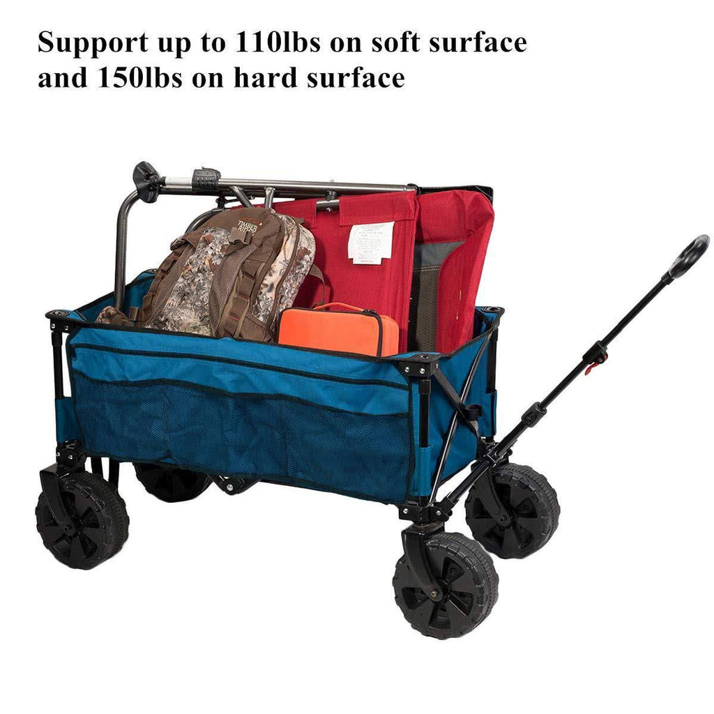 Collapsible Steel Camping Wagon Cart L3288