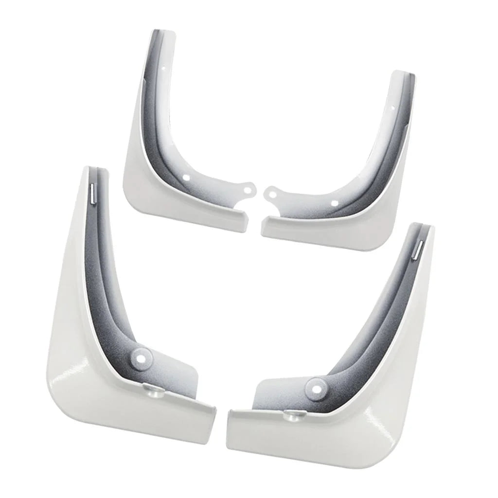 White Auto Flap Guards V6056