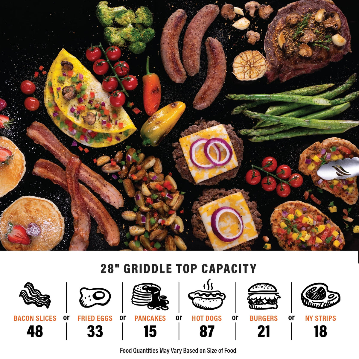 28" Propane Griddle with Hood Y3702