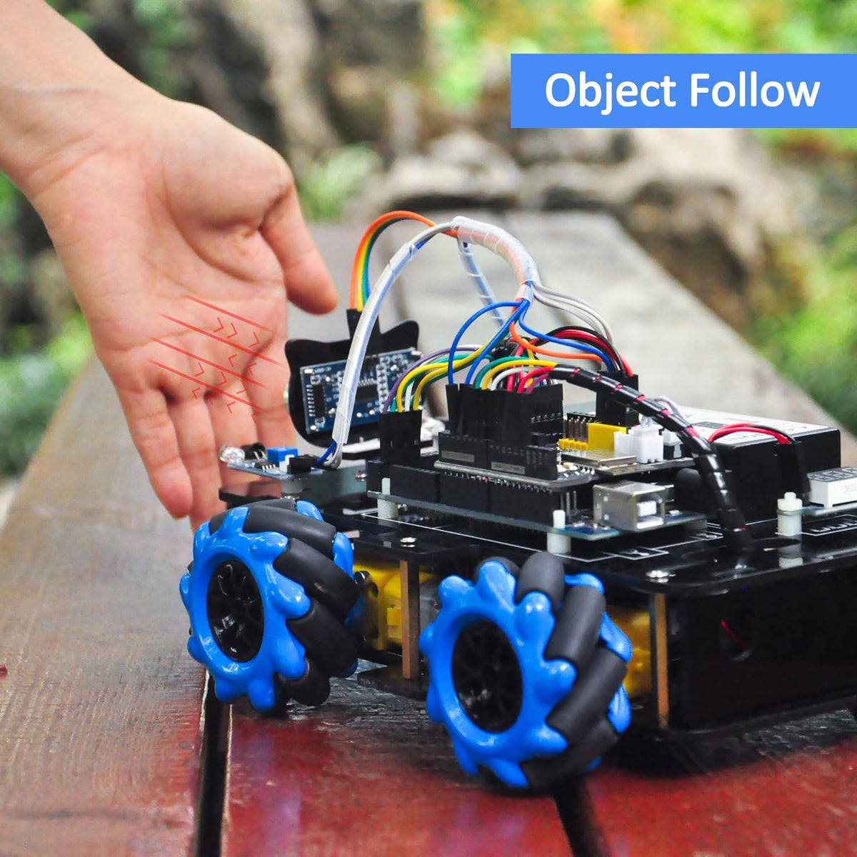 Omnidirectional Mecanum Wheels Robot Car Kit S609