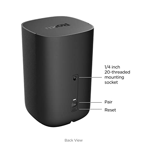 Black 2 Count Wireless Speakers V4432
