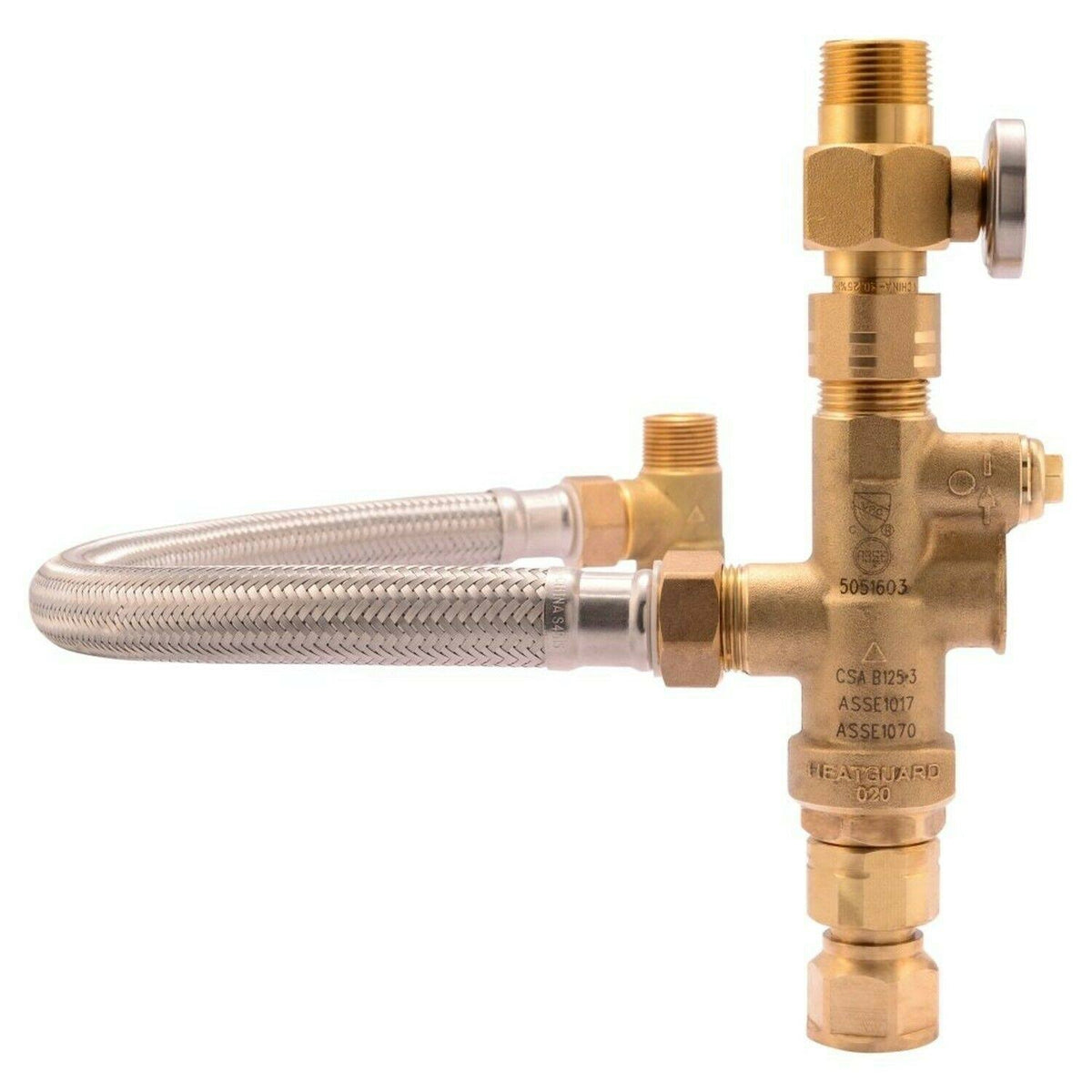 Water Heater Tank Booster Pro with Temperature Gauge F45484