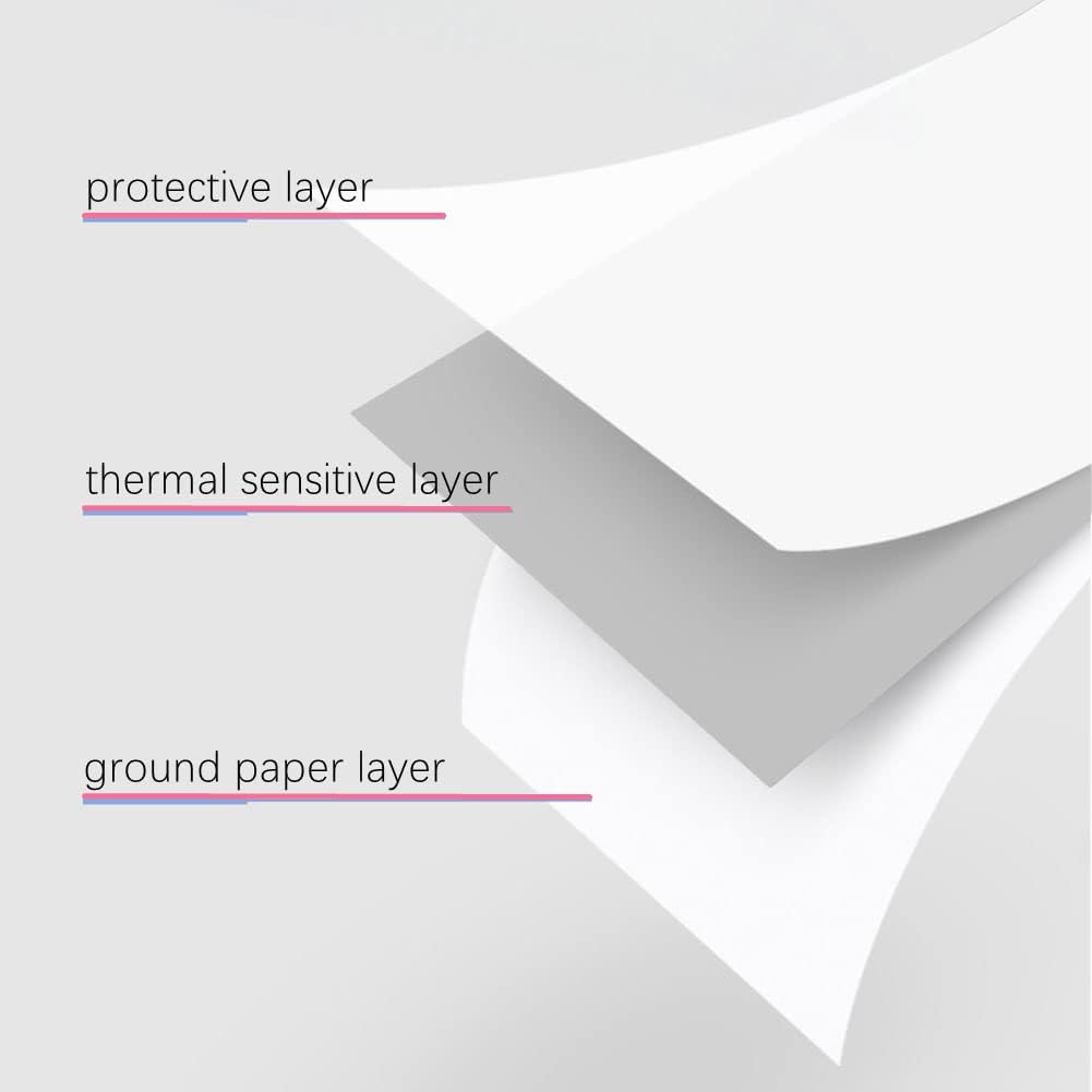 2-1/4'' x 50' White Thermal Paper Rolls (50 Rolls) Pack of 2 B9031