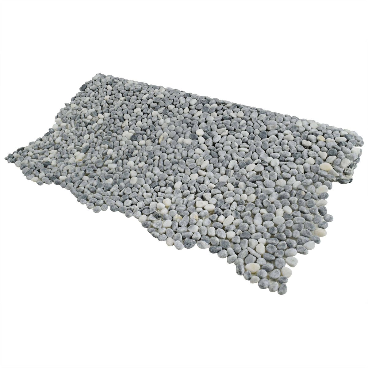 Cloud Grey Mini Pebble Stone Mosaic Floor and Wall Tile W70044