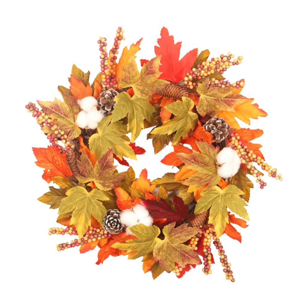 Cotton Berries Wreath C372