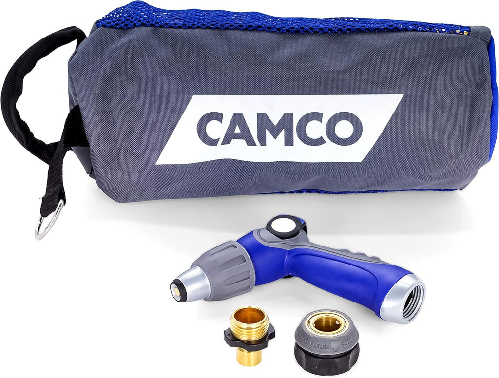 40’ Coiled Water Nozzle with Adjustable Spray Pattern Kit, Pack of 2 H26947